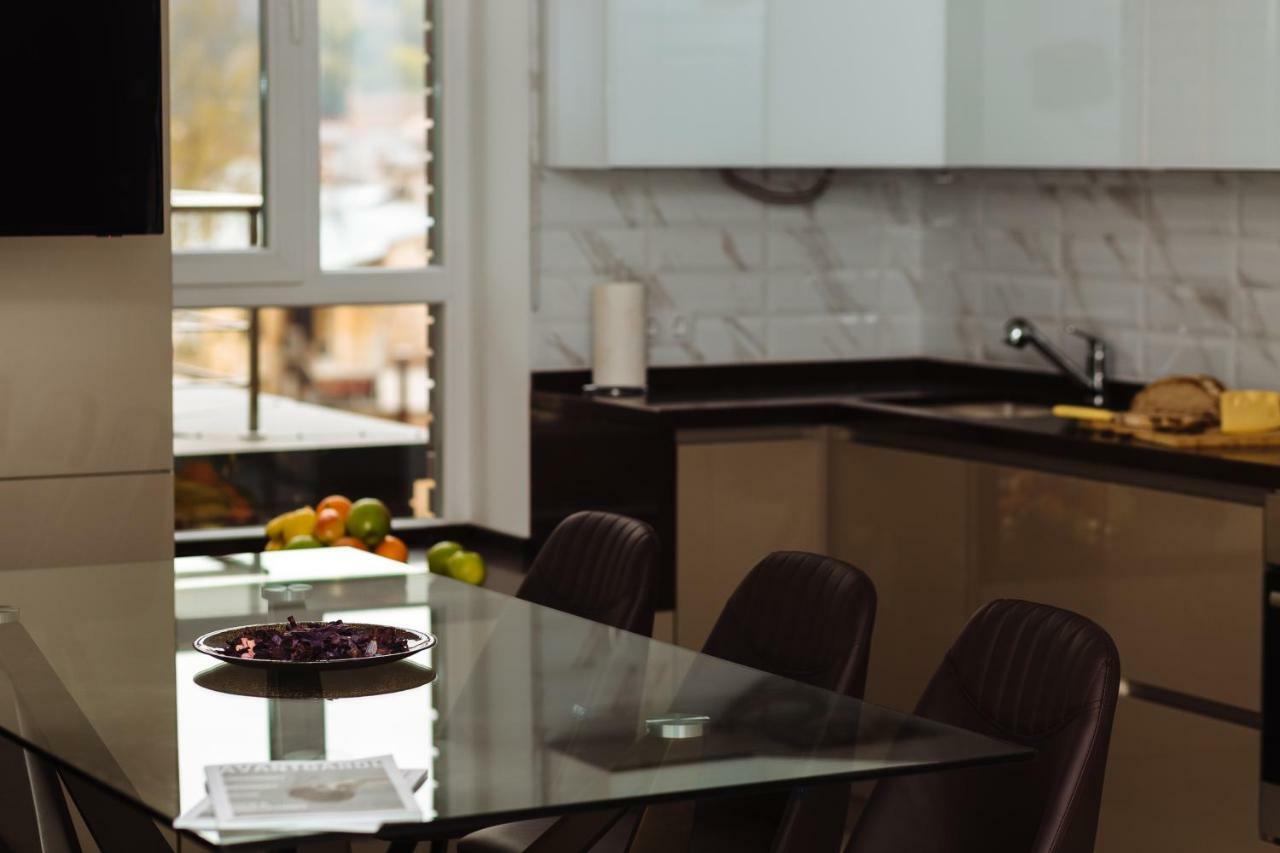 Luxury Terrace View Apartment! Lviv Luaran gambar