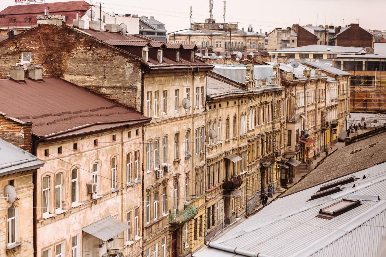 Luxury Terrace View Apartment! Lviv Luaran gambar